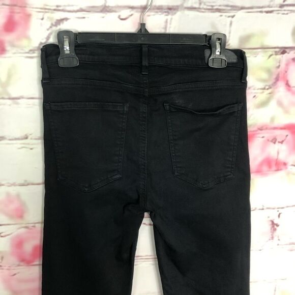 🔥5 for $25 sale🔥 AGOLDE Sophie Skinny in Luxe black - Picture 6 of 13
